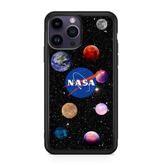 NASA Planets iPhone 15 Pro / 15 Pro Max Case