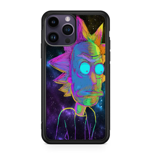 Rick Colorful Crayon Space iPhone 15 Pro / 15 Pro Max Case