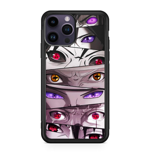 The Powerful Eyes on Naruto iPhone 15 Pro / 15 Pro Max Case