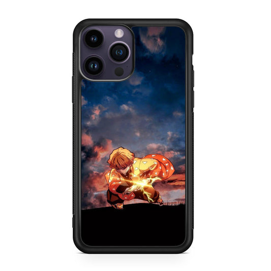 Zenitsu Thunder Breath iPhone 15 Pro / 15 Pro Max Case