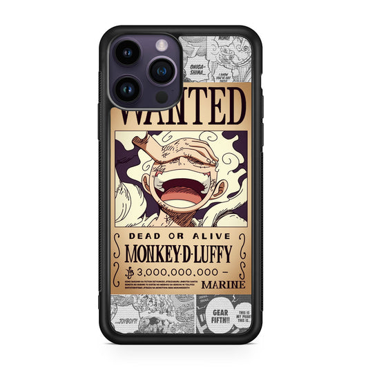 Gear 5 Wanted Poster iPhone 14 Pro / 14 Pro Max Case