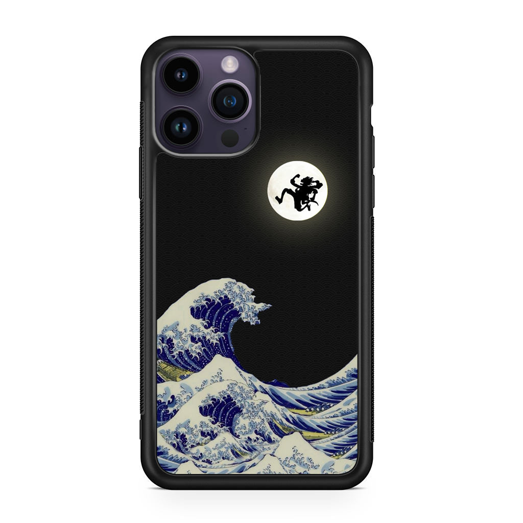 God Of Sun Nika With The Great Wave Off iPhone 15 Pro / 15 Pro Max Case