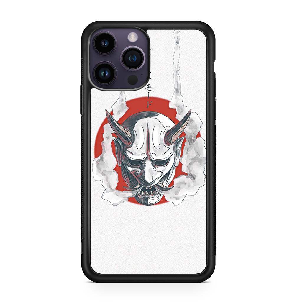 Japanese Oni Mask iPhone 14 Pro / 14 Pro Max Case