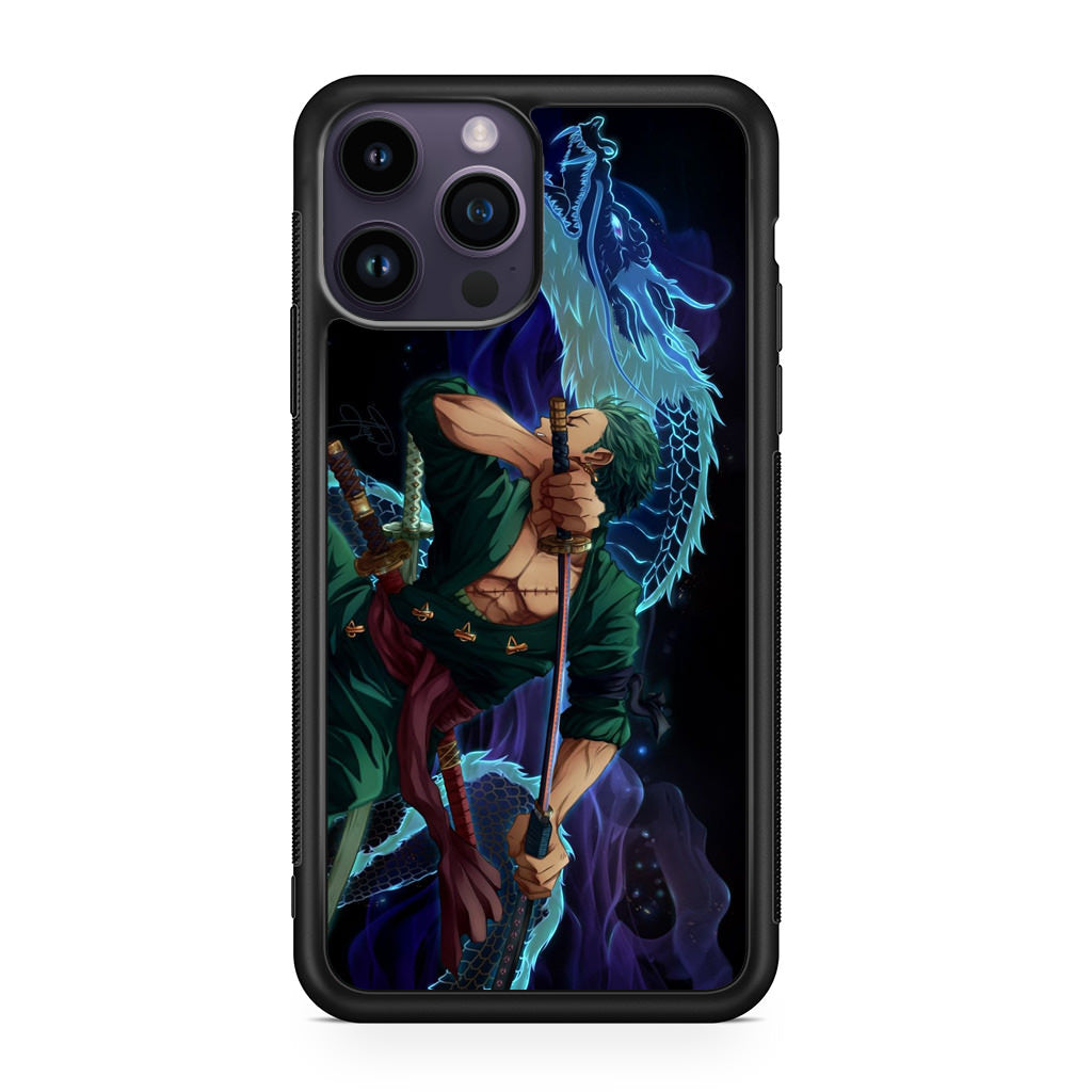 Santoryu Dragon Zoro iPhone 15 Pro / 15 Pro Max Case