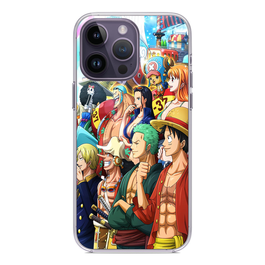 Crew of Mugiwara Pirate iPhone 14 Pro / 14 Pro Max Case