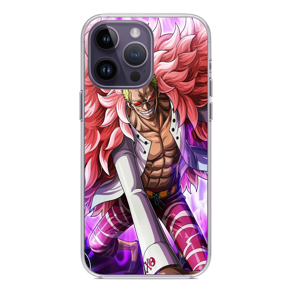 Donquixote Doflamingo iPhone 14 Pro / 14 Pro Max Case