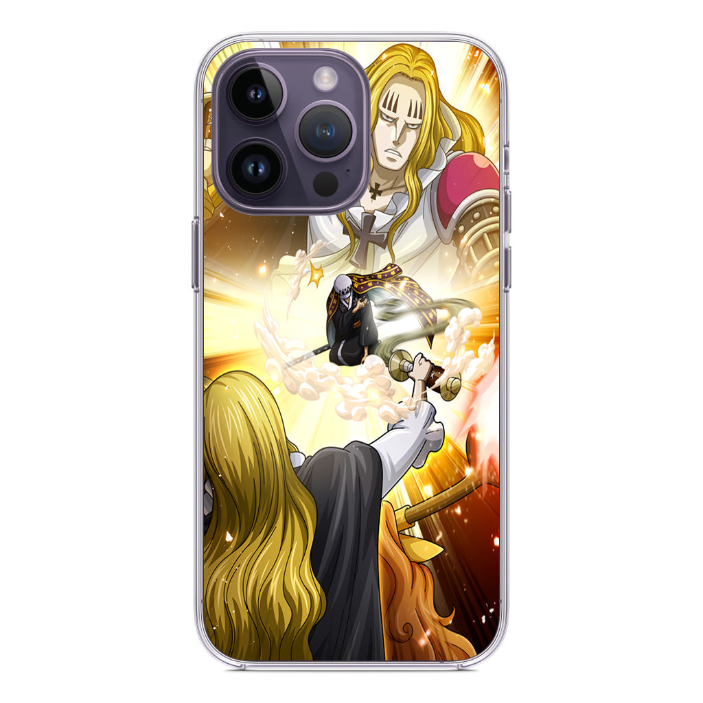 Hawkins Attacks Trafalgar Law iPhone 14 Pro / 14 Pro Max Case