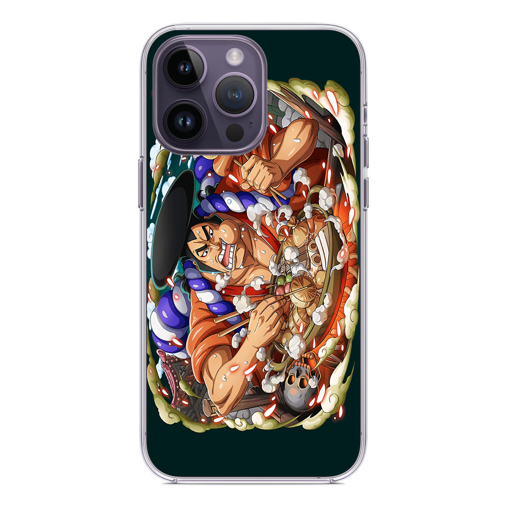 Kozuki Oden Eating Oden iPhone 14 Pro / 14 Pro Max Case