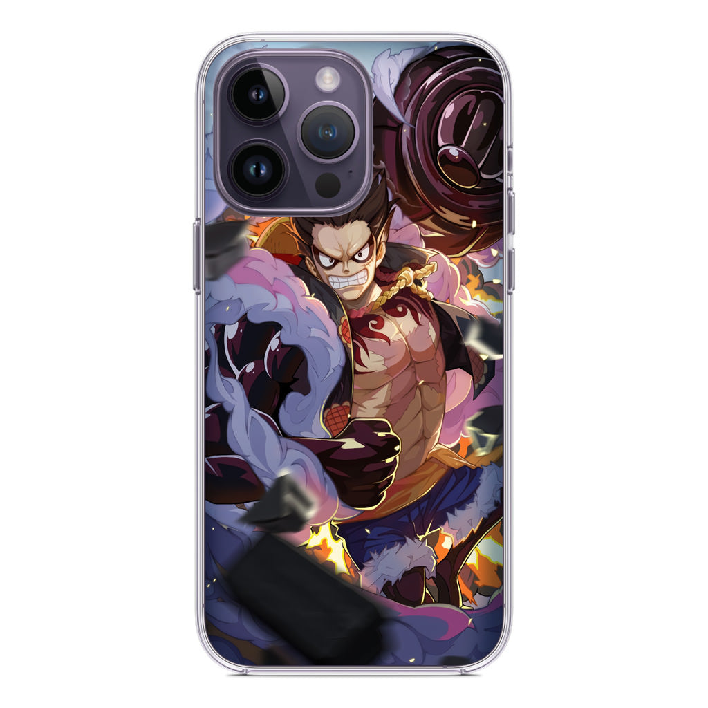 Luffy Gear 4 Kong Gun iPhone 14 Pro / 14 Pro Max Case