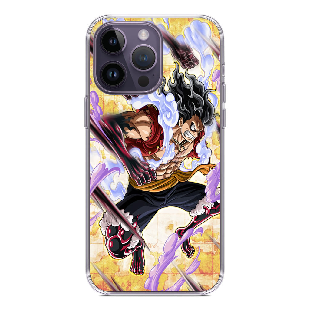 Luffy Gomu Gomu No Black Mamba iPhone 14 Pro / 14 Pro Max Case