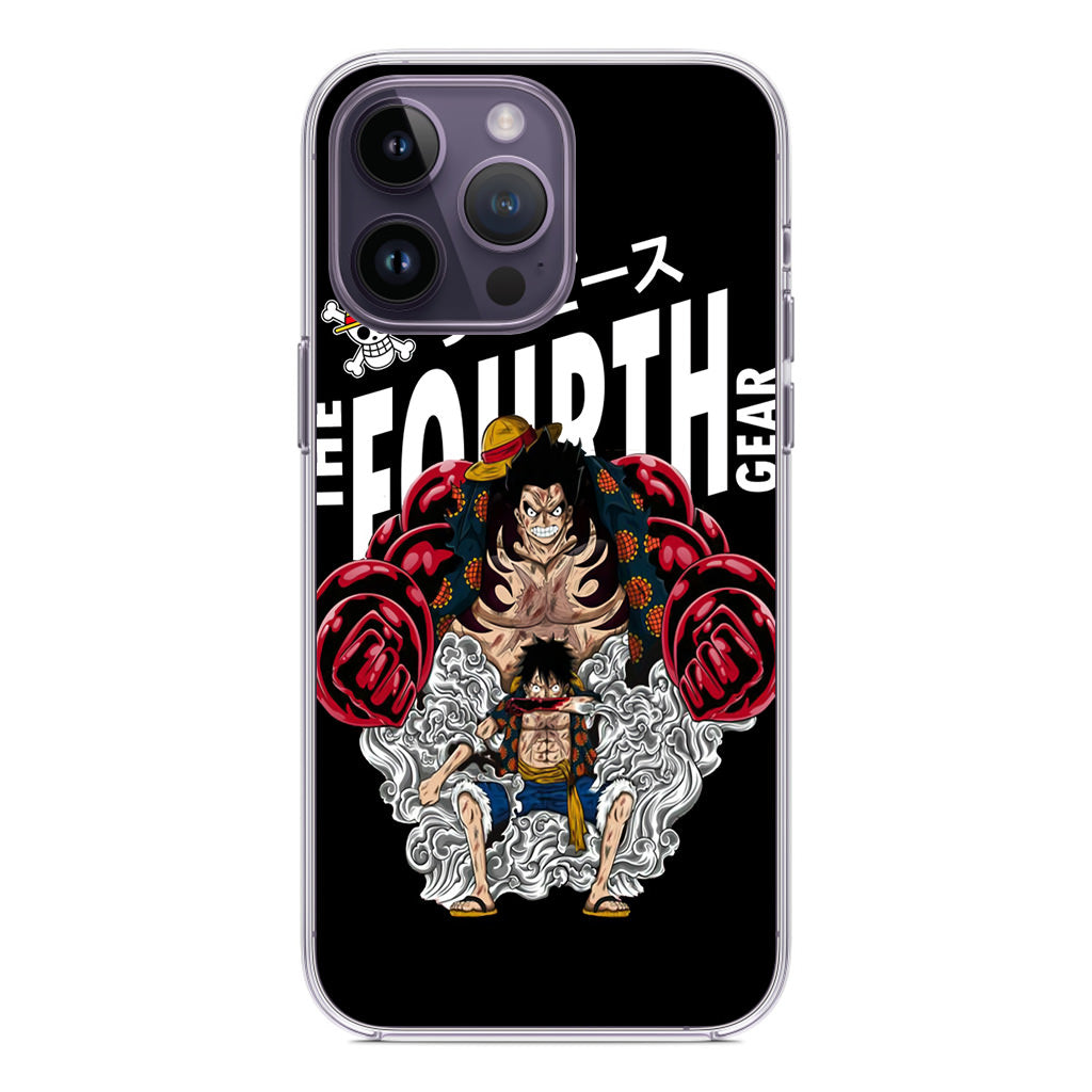 Luffy The Fourth Gear Black iPhone 14 Pro / 14 Pro Max Case