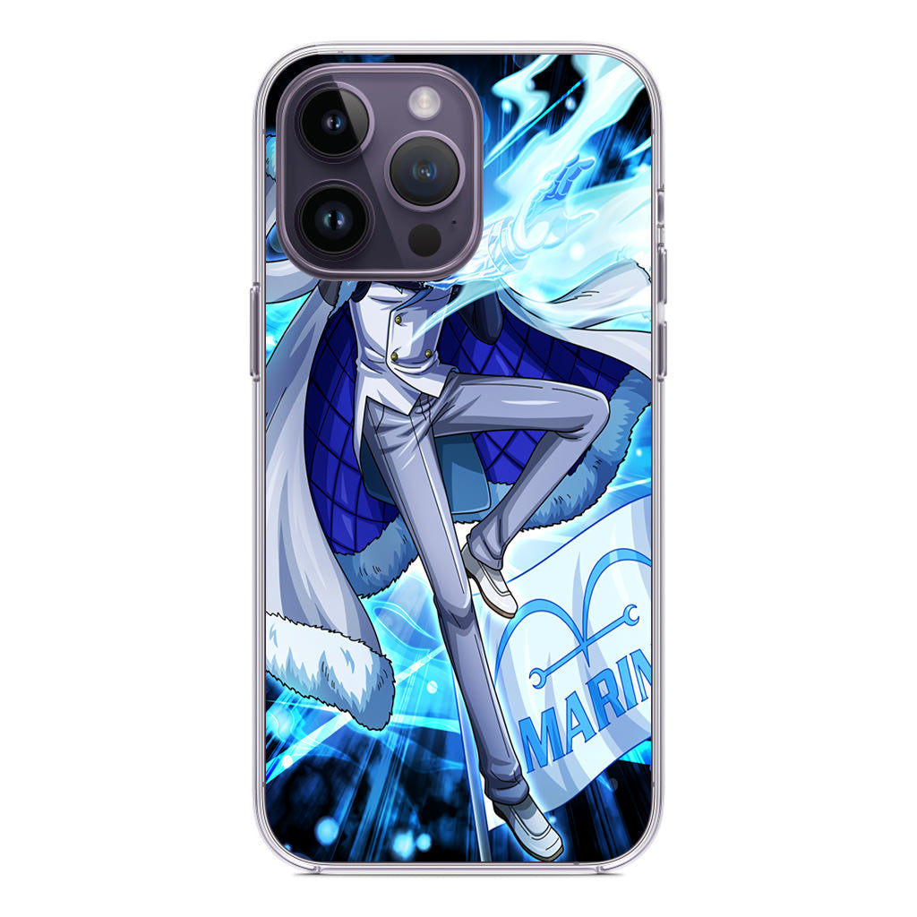 Marine Admiral Kuzan iPhone 14 Pro / 14 Pro Max Case