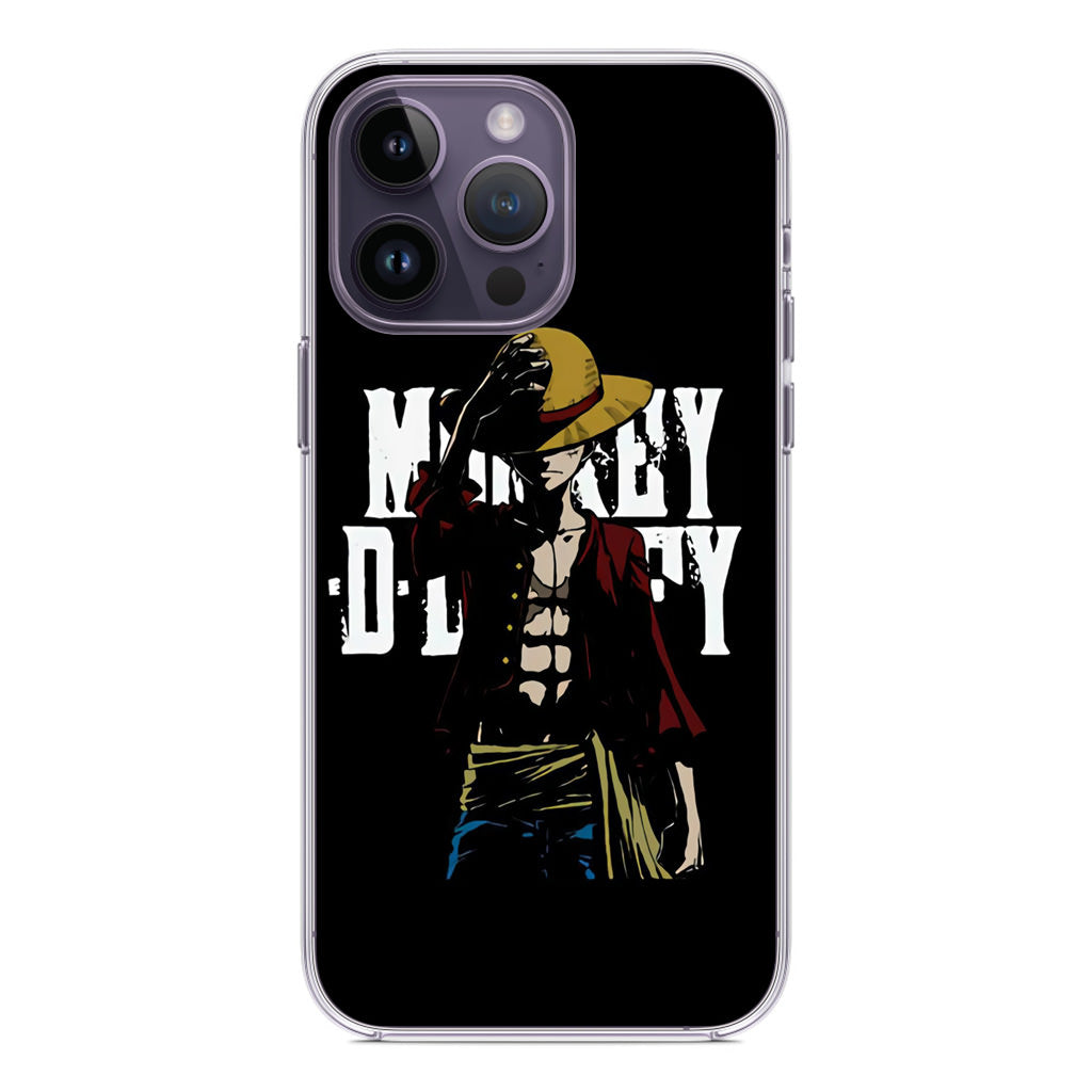 Monkey D Luffy Straw Hat iPhone 14 Pro / 14 Pro Max Case