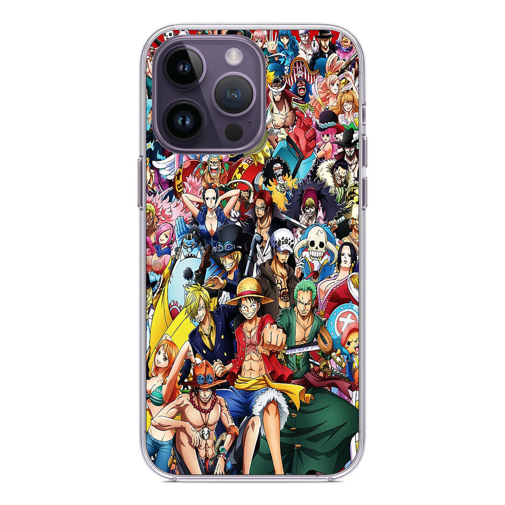 One Piece Characters In New World iPhone 14 Pro / 14 Pro Max Case