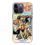 One Piece Comic Straw Hat Pirate iPhone 14 Pro / 14 Pro Max Case