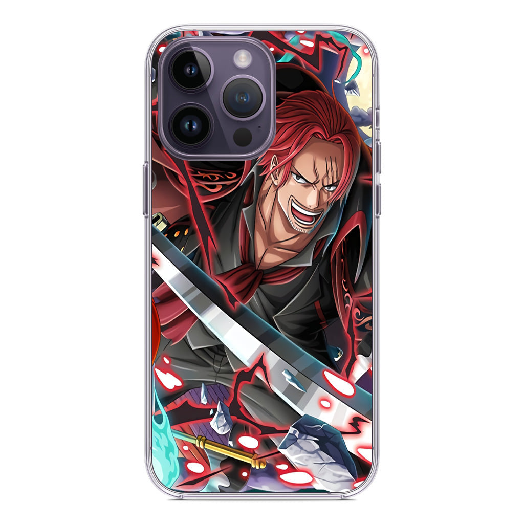 Red Hair Shanks iPhone 14 Pro / 14 Pro Max Case