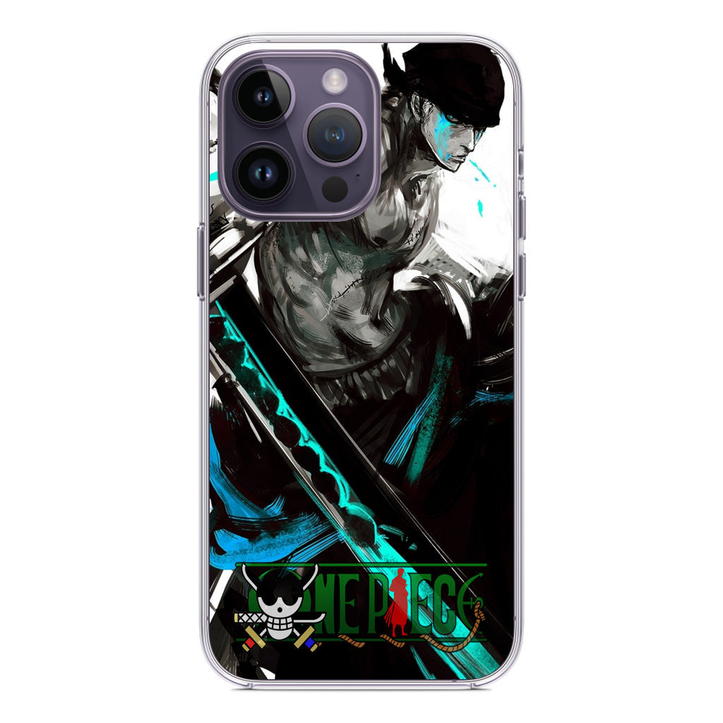 Roronoa Zoro One Piece iPhone 14 Pro / 14 Pro Max Case