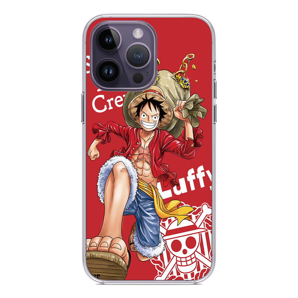 Straw Hat Monkey D Luffy iPhone 14 Pro / 14 Pro Max Case