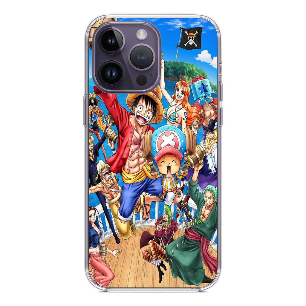 Straw Hat Pirates And Allies iPhone 14 Pro / 14 Pro Max Case