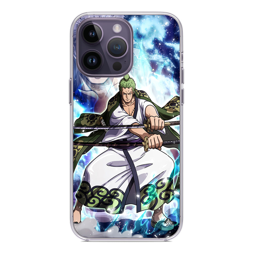 Zoro Two-Sword Style Arc Wano iPhone 14 Pro / 14 Pro Max Case