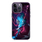 Abstract Purple Blue Art iPhone 14 Pro / 14 Pro Max Case