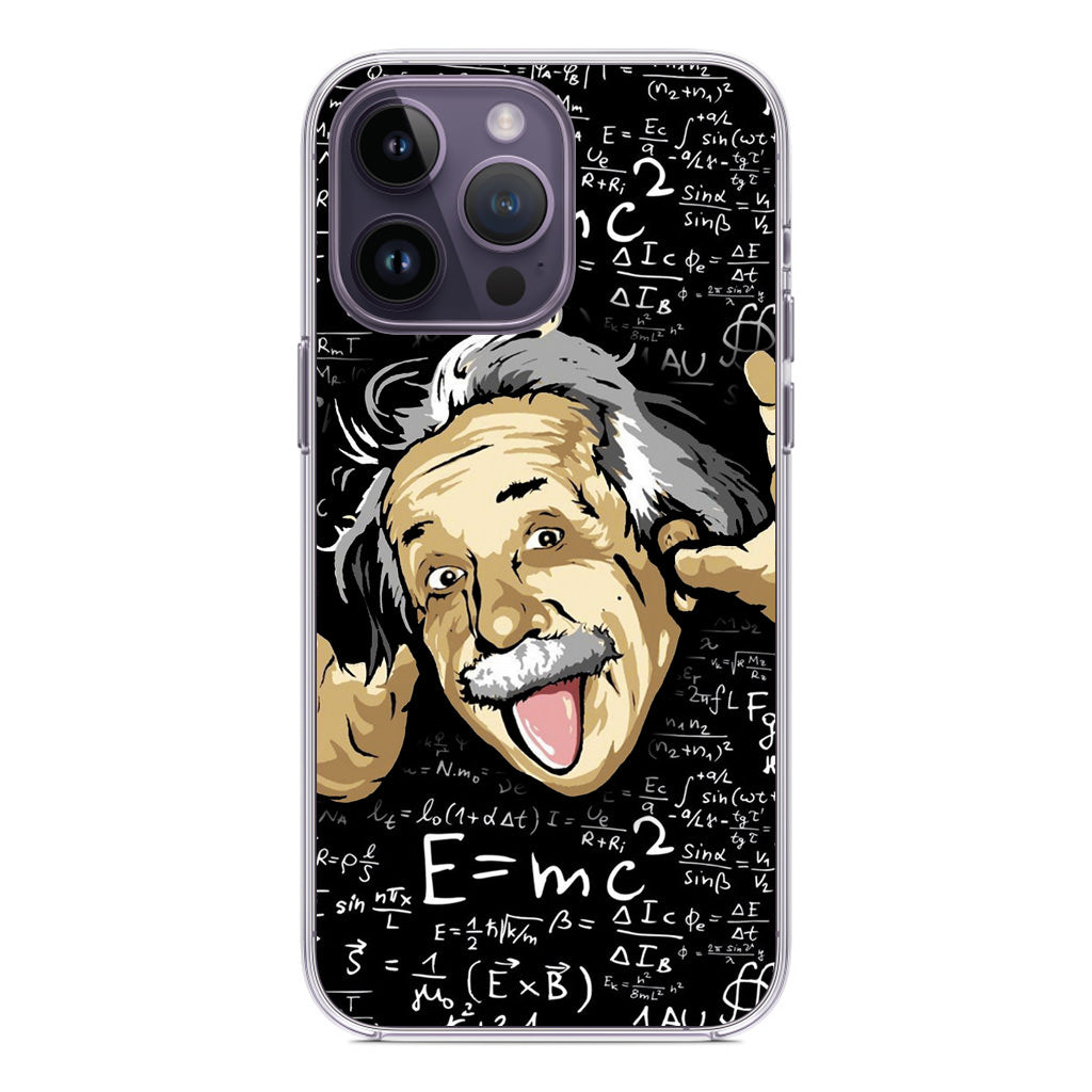 Albert Einstein's Formula iPhone 14 Pro / 14 Pro Max Case