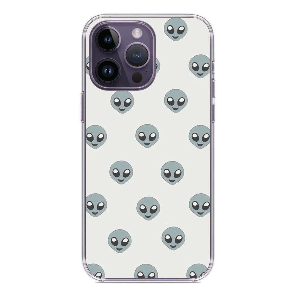 Aliens Pattern iPhone 14 Pro / 14 Pro Max Case