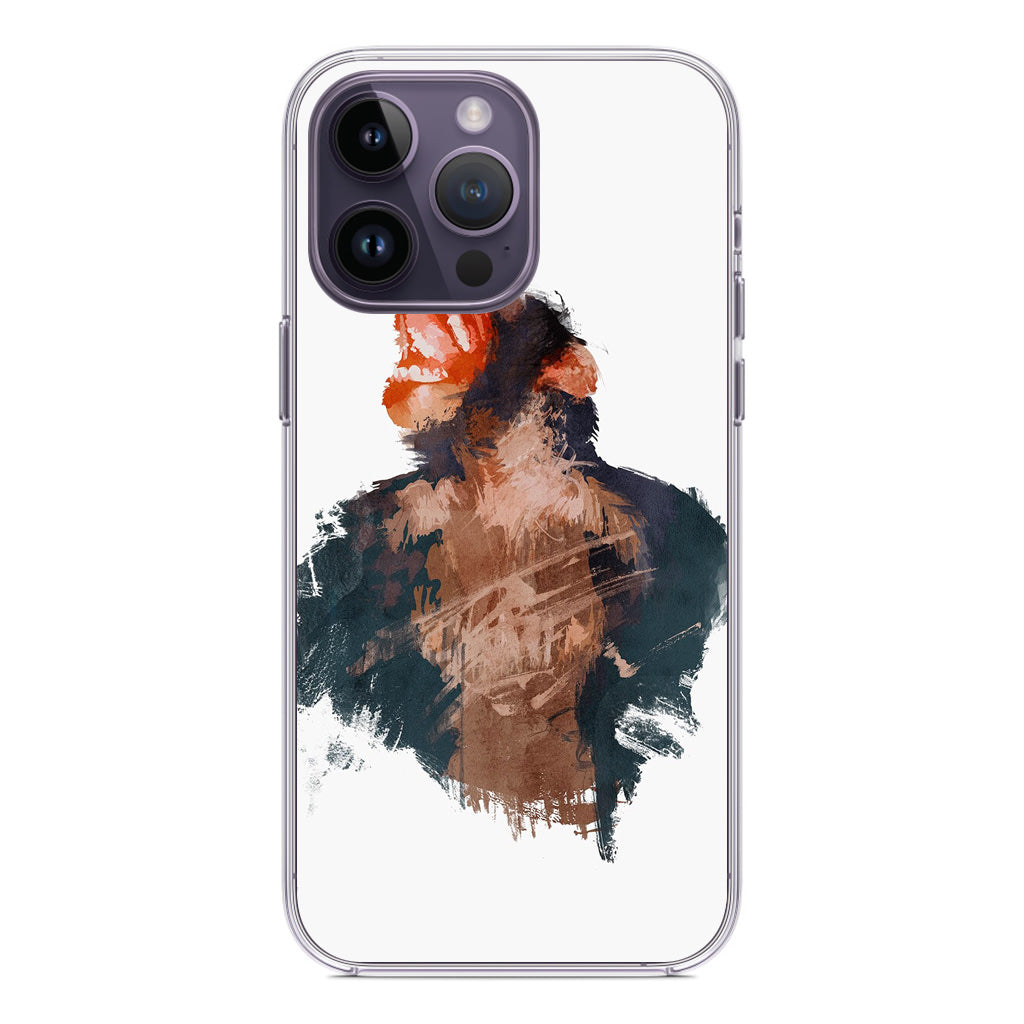 Ape Painting iPhone 14 Pro / 14 Pro Max Case