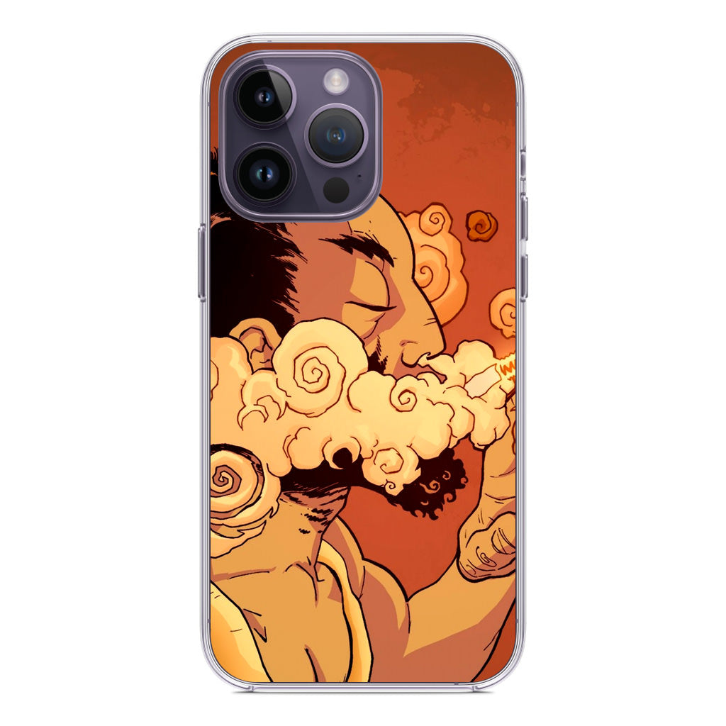 Artistic Psychedelic Smoke iPhone 14 Pro / 14 Pro Max Case