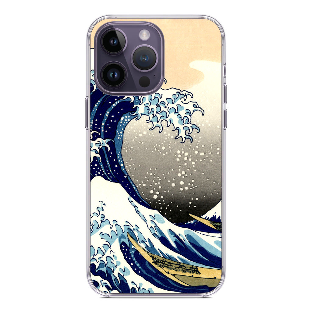 Artistic the Great Wave off Kanagawa iPhone 14 Pro / 14 Pro Max Case