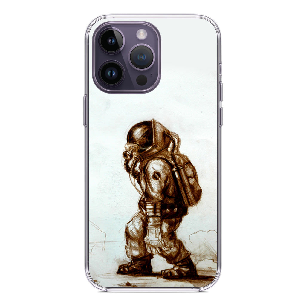 Astronaut Heavy Walk iPhone 14 Pro / 14 Pro Max Case