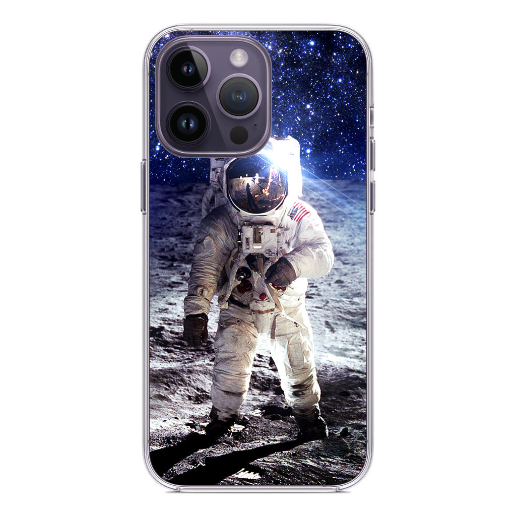 Astronaut Space Moon iPhone 14 Pro / 14 Pro Max Case