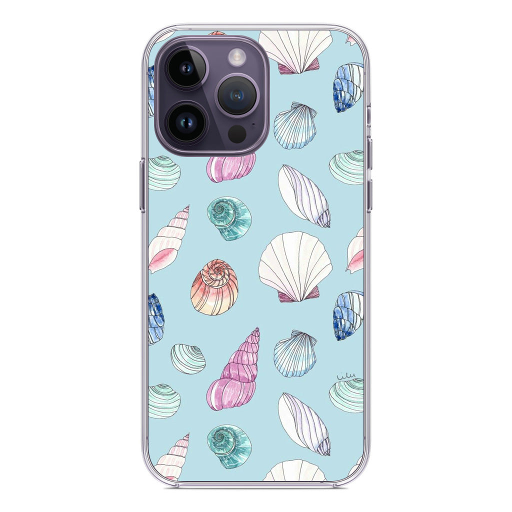 Beach Shells Pattern iPhone 14 Pro / 14 Pro Max Case