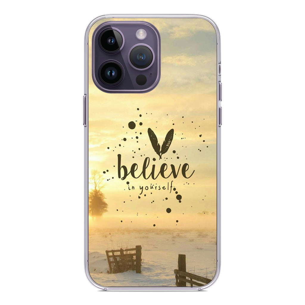 Believe in Yourself iPhone 14 Pro / 14 Pro Max Case