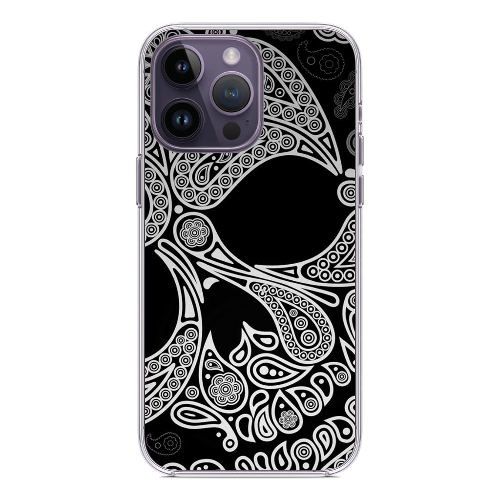 Black Skull iPhone 14 Pro / 14 Pro Max Case