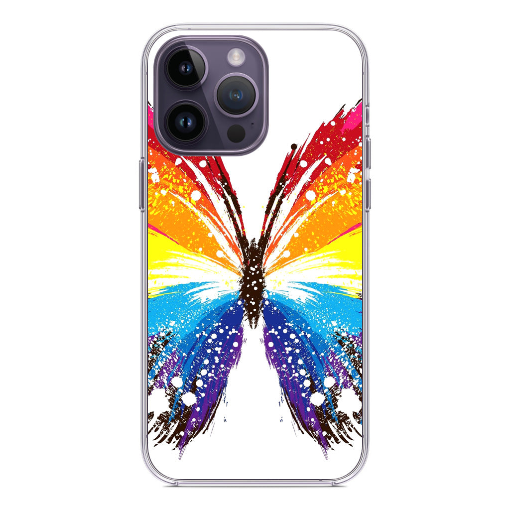 Butterfly Abstract Colorful iPhone 14 Pro / 14 Pro Max Case