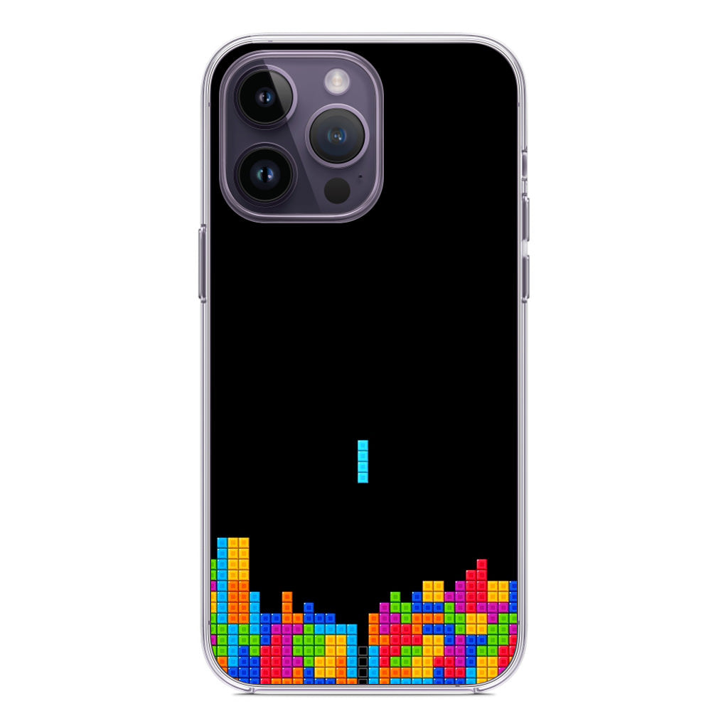 Classic Video Game Tetris iPhone 14 Pro / 14 Pro Max Case