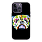 Colorful Bulldog Art iPhone 14 Pro / 14 Pro Max Case