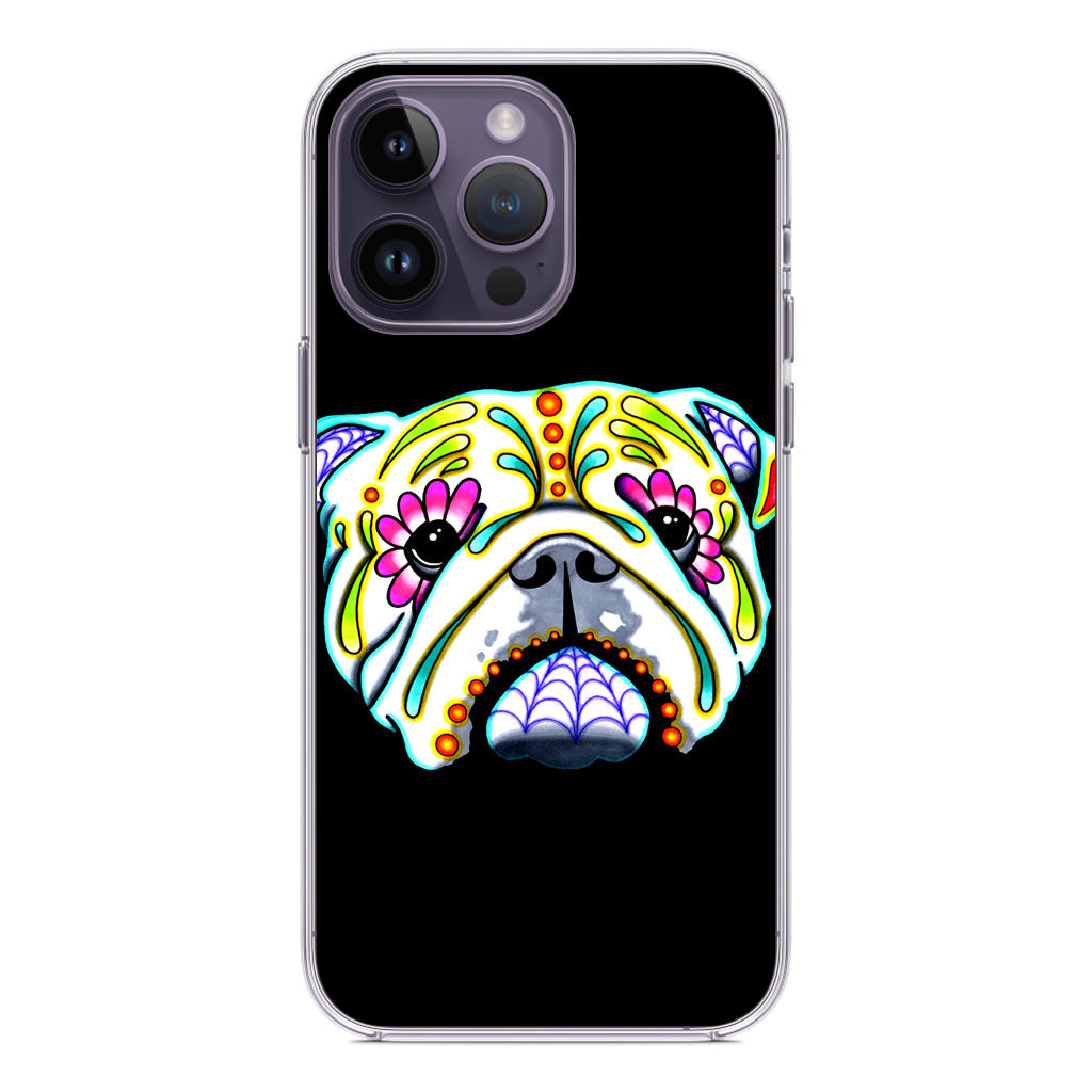 Colorful Bulldog Art iPhone 14 Pro / 14 Pro Max Case