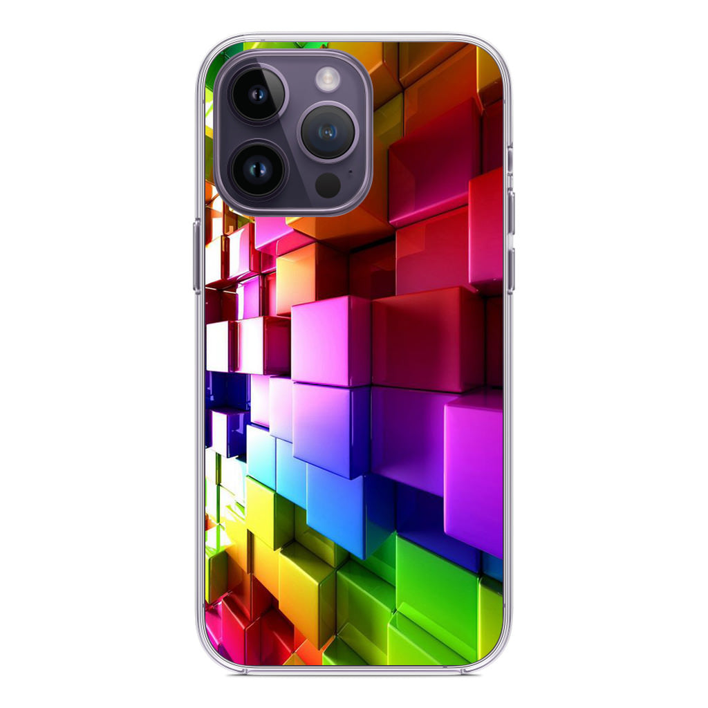 Colorful Cubes iPhone 14 Pro / 14 Pro Max Case