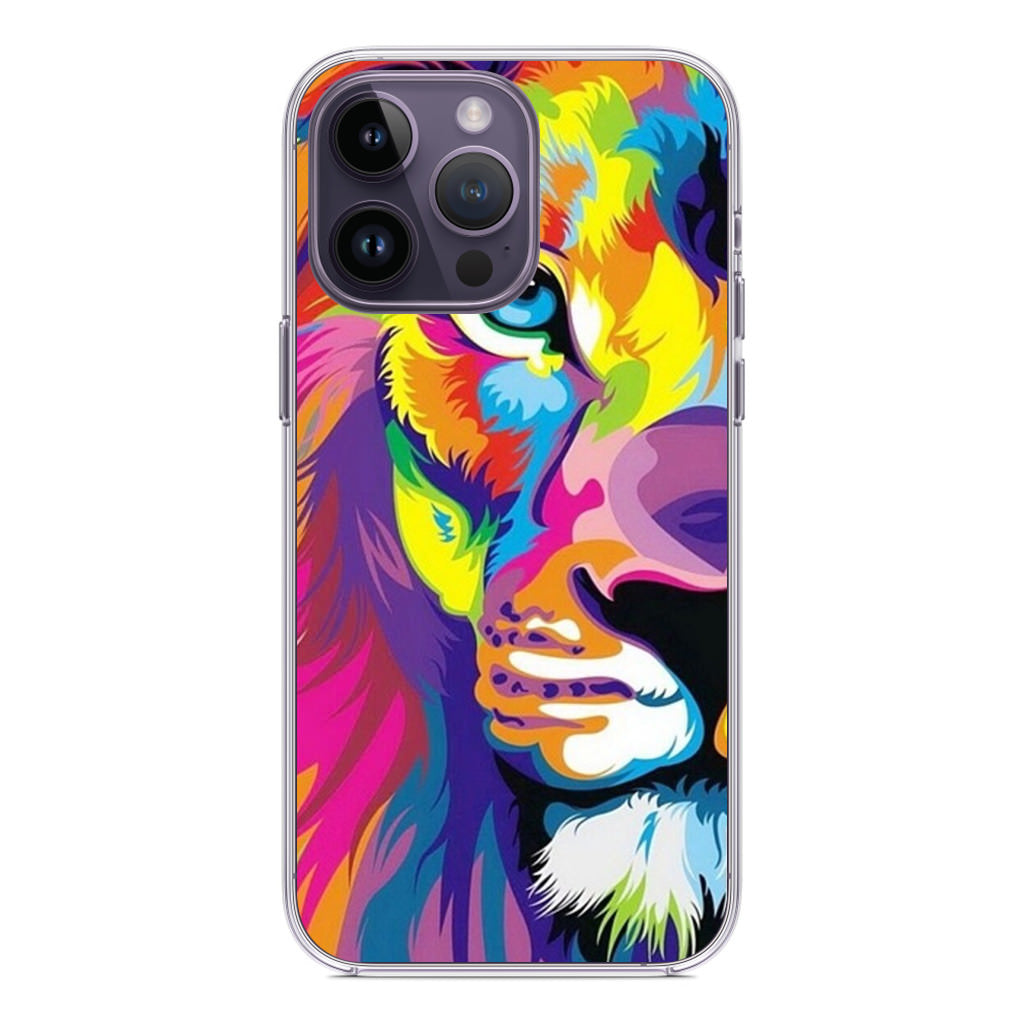 Colorful Lion iPhone 14 Pro / 14 Pro Max Case