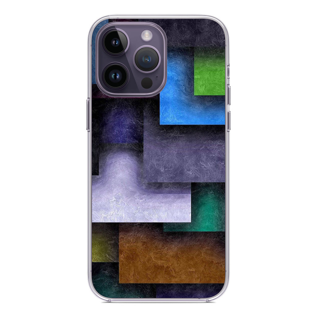 Colorful Rectangel Art iPhone 14 Pro / 14 Pro Max Case