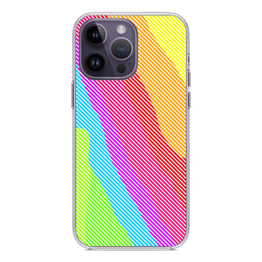 Colorful Stripes iPhone 14 Pro / 14 Pro Max Case