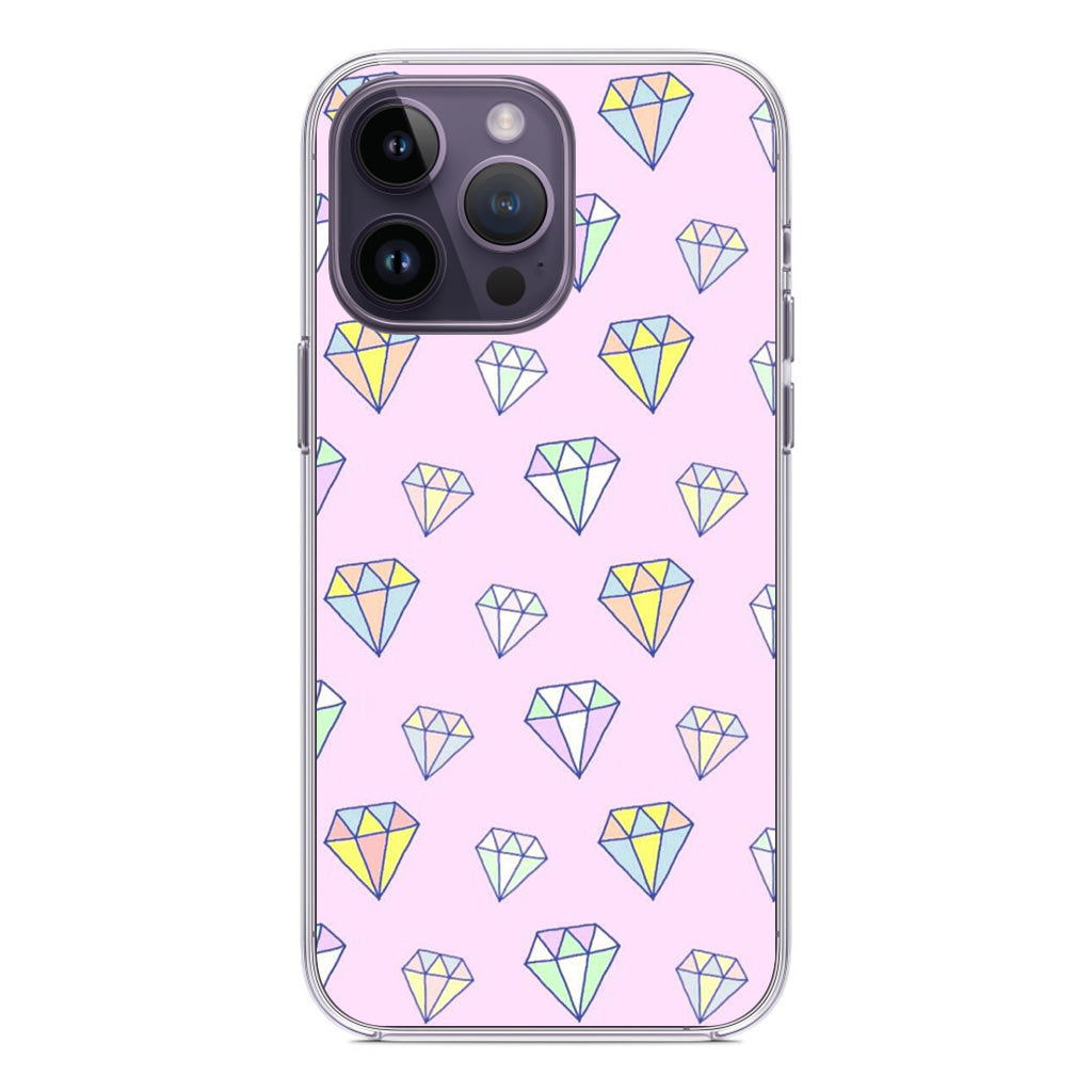 Diamonds Pattern iPhone 14 Pro / 14 Pro Max Case