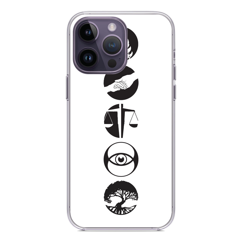 Divergent Factions iPhone 14 Pro / 14 Pro Max Case