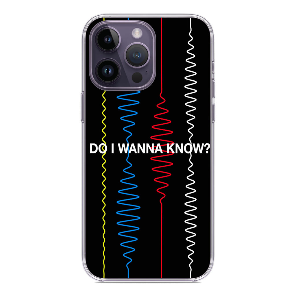 Do I Wanna Know Four Strings iPhone 14 Pro / 14 Pro Max Case