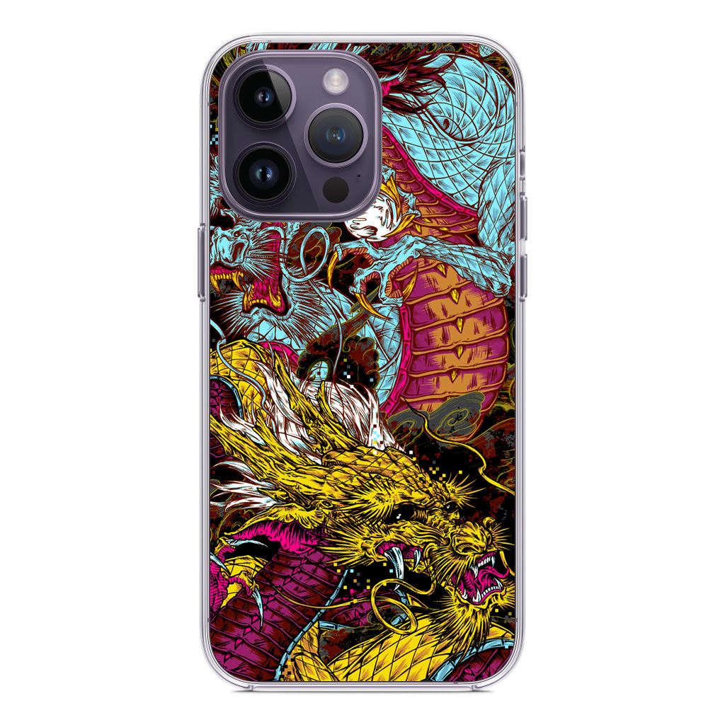 Double Dragons iPhone 14 Pro / 14 Pro Max Case