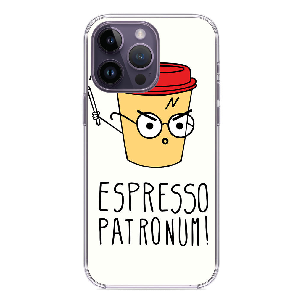 Espresso Patronum iPhone 14 Pro / 14 Pro Max Case