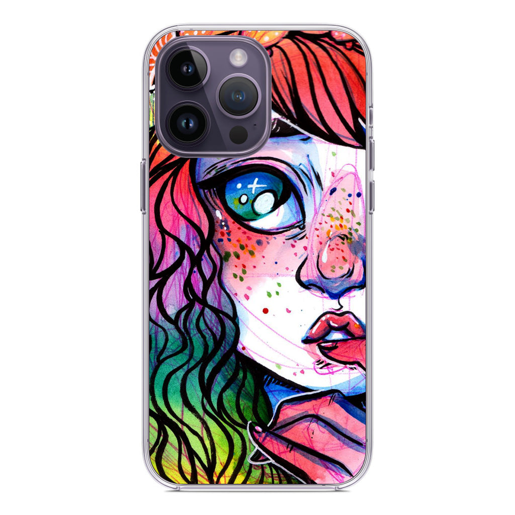 Eyes And Braids iPhone 14 Pro / 14 Pro Max Case