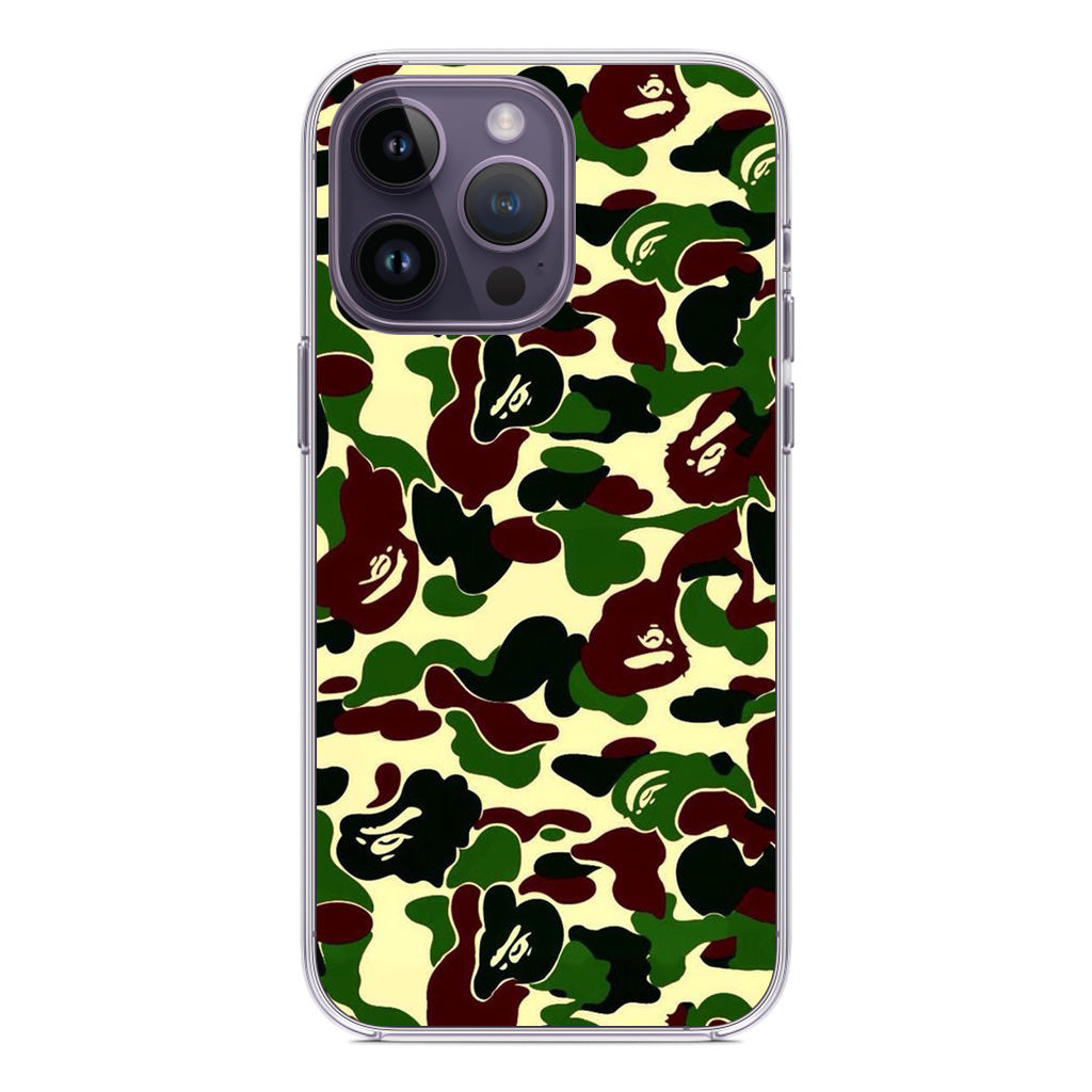 Forest Army Camo iPhone 14 Pro / 14 Pro Max Case